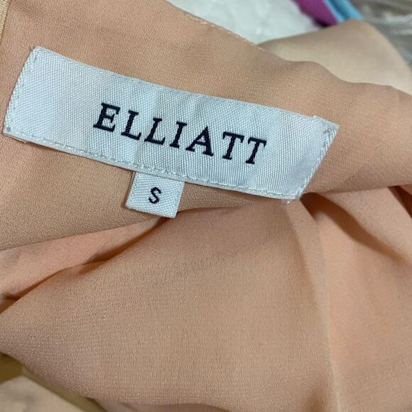 REVOLVE ELLIATT Halter MIDI Camo Dress in Camel - Picture 7 of 7